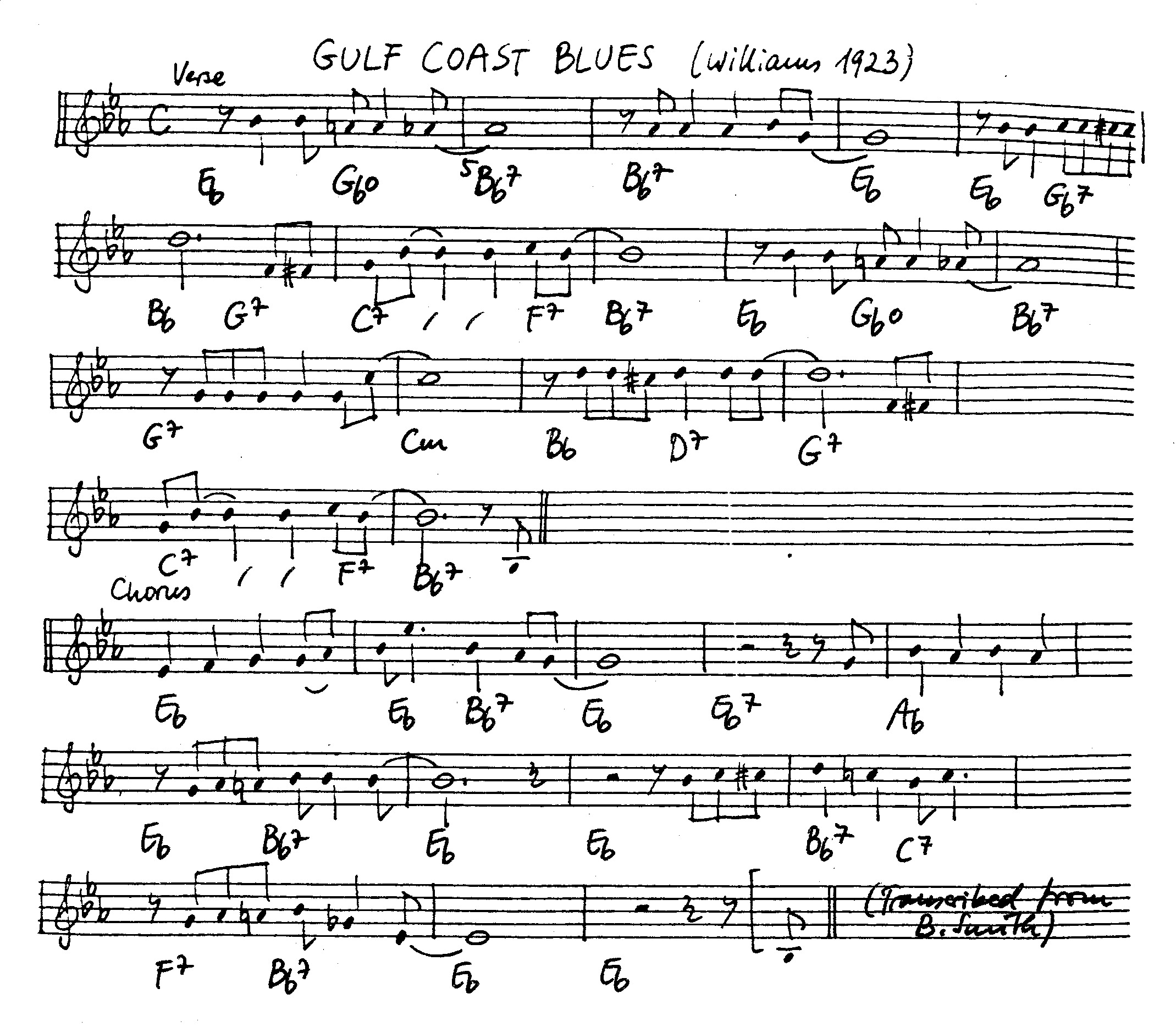 gulf coast blues leadsheet – book us for your next 20s or gatsby event